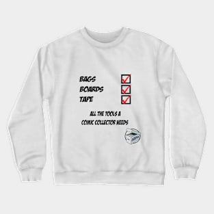 Comic Collector Check List Crewneck Sweatshirt